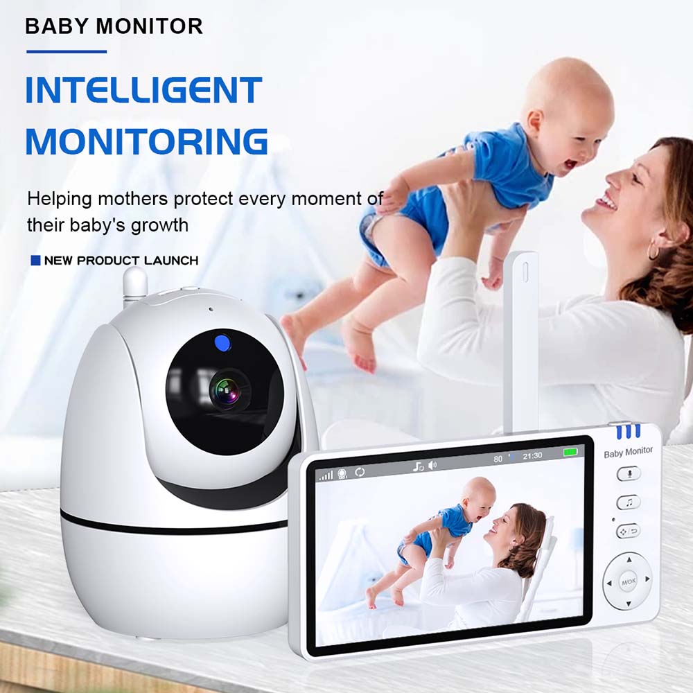 5 Inch Video Baby Monitor Indo - Audio Music Video recension och pris