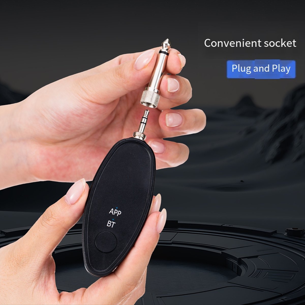 Audio Receiver Adapter 3.5/6.5 - Audio Music Remover recension och pris