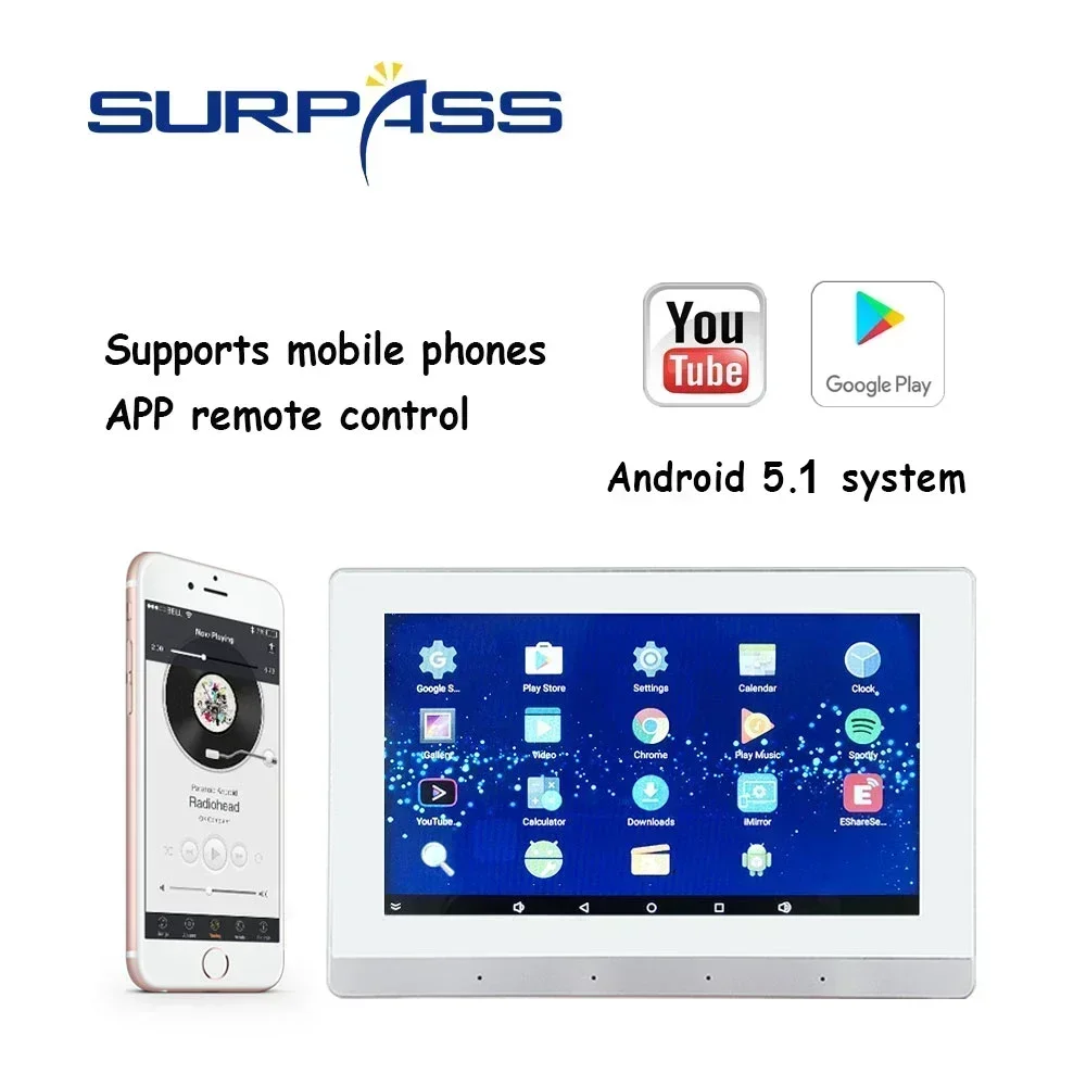 7inch WiFi In Wall Amplifier T - Audio Music Background recension och pris