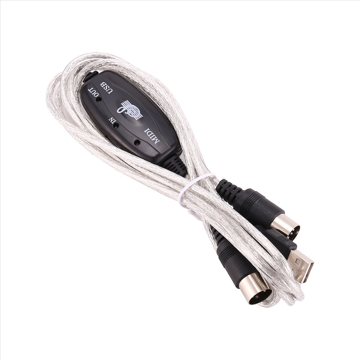 AA80 USB to MIDI 5Pin Cable Co - Audio Music Edit recension och pris