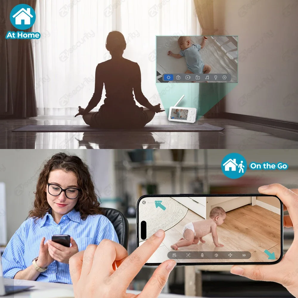 WiFi Baby Monitor with App Con - Audio Music Google recension och pris