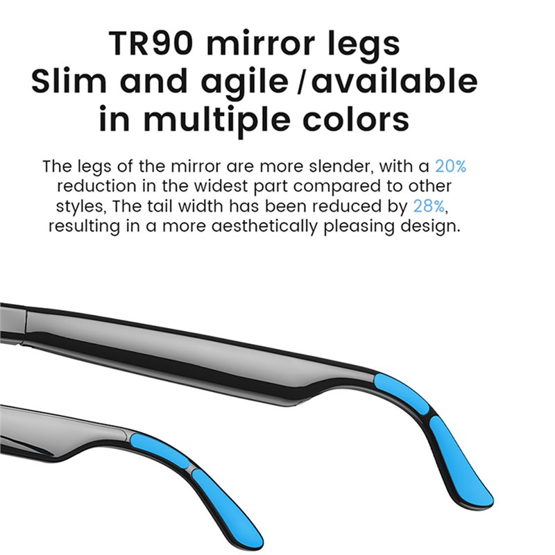 AI Smart Audio Glasses Touch T - Audio Music Bluetooth recension och pris