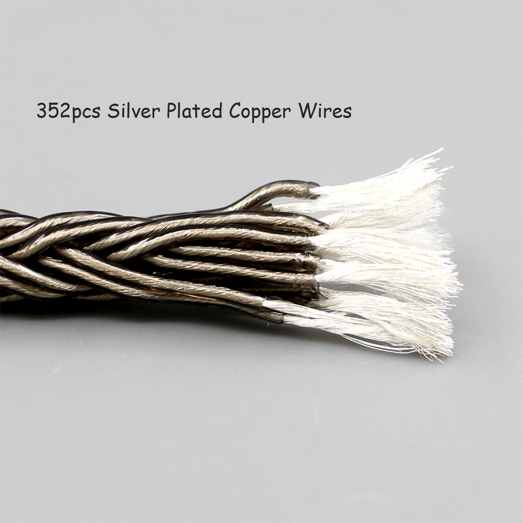 Grey Silver Plated 16 Core Ear - Sennheiser Headphone Hd 560S recension och pris