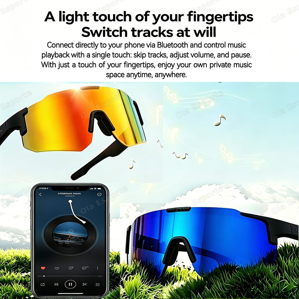Cycling Smart Glasses Camera B - Audio Music Video recension och pris