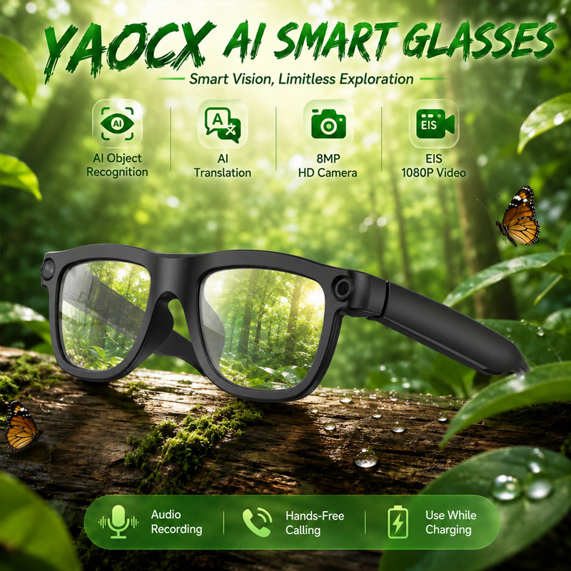 AI Smart Glasses AI Translatio - Audio Music Voice recension och pris
