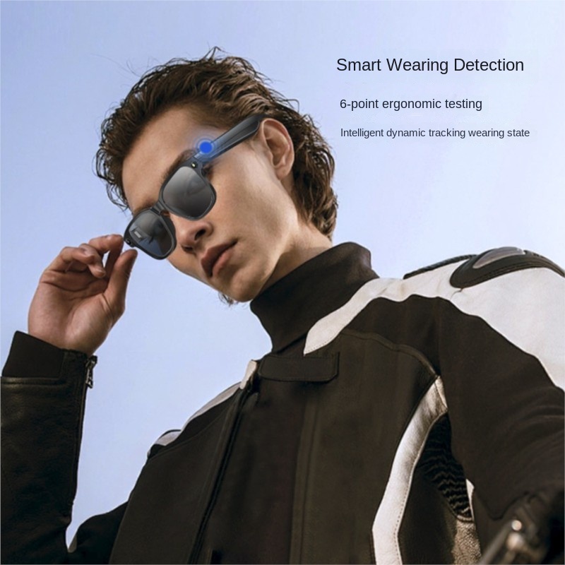AI Smart Glasses 800W Camera M - Audio Music Voice recension och pris