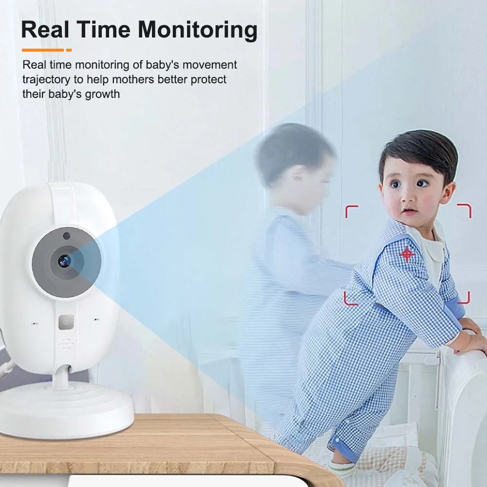 3.5'' Video Baby Monitor 2.4G  - Audio Music Video recension och pris