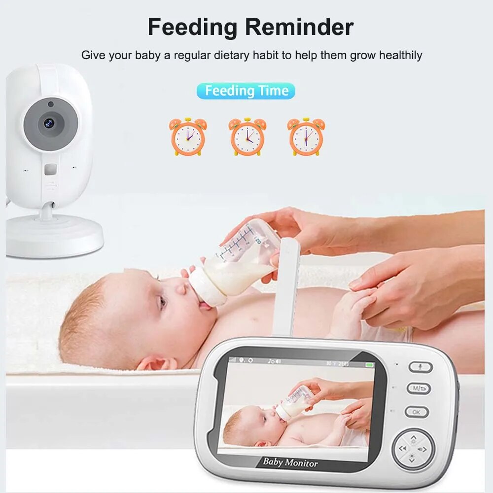 3.5'' Video Baby Monitor 2.4G  - Audio Music Video recension och pris
