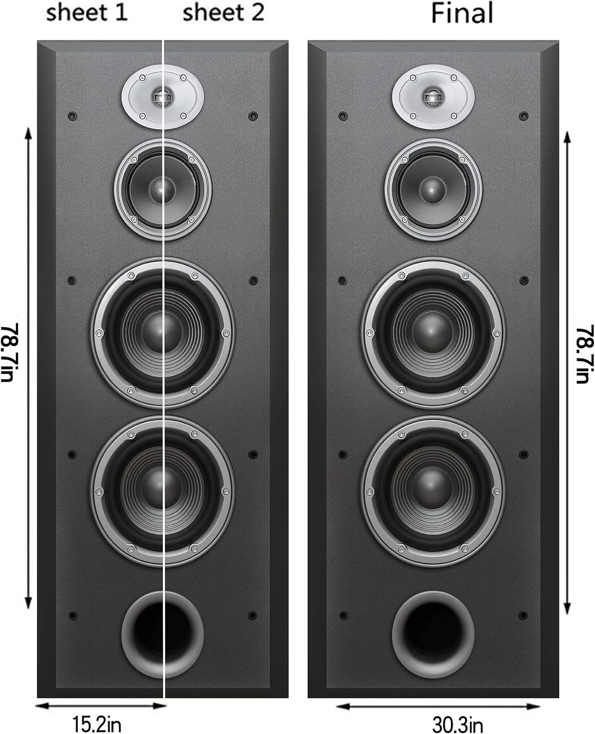 Speaker Door Sticker Music Aud - Audio Music Remover recension och pris