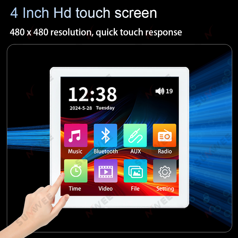 Touch screen Home theater Audi - Audio Music Background recension och pris