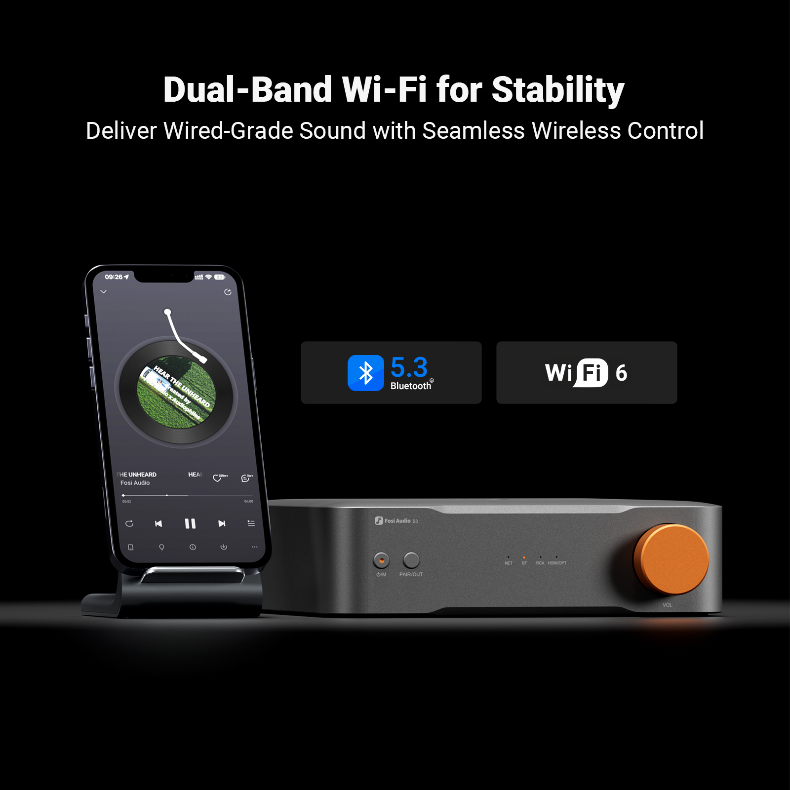 Fosi Audio S3 HiFi Music Strea - Audio Music Google recension och pris