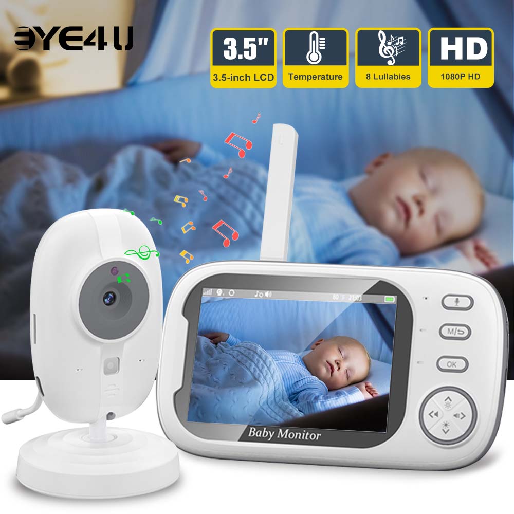 3.5'' Video Baby Monitor 2.4G  - Audio Music Video recension och pris